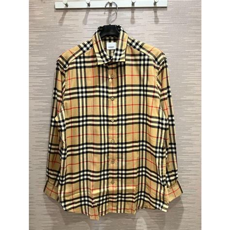 男士 burberry 格紋襯衫